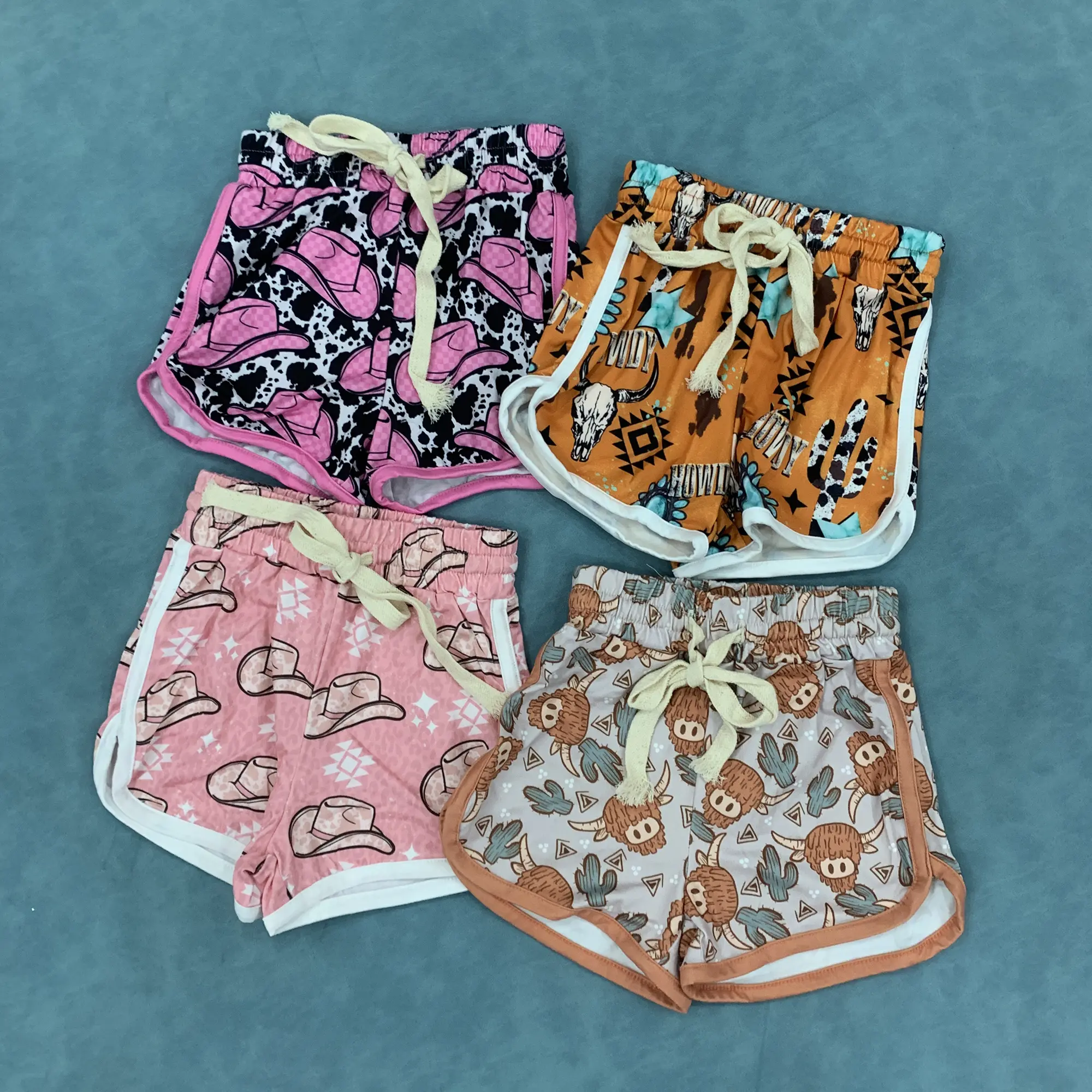 Toddle baby girls summer western shorts