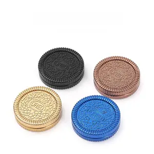 Magnetic Finger Push Coin Durable Metal Edc Toy, Adult Stress Relief Gadget for Unisex, Unique Desk Fun Fidget Tool