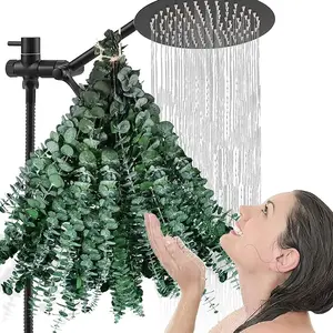 30 PCS Real Dried Eucalyptus Plant Large Stems for Shower, 100% Natural Fresh Eucalyptus Leaves,17'' Hanging Eucalyptus for Self-Care Shower Leave Bundle, Arrangement, Wedding, Home Decor