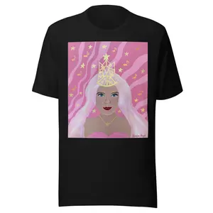 Unisex Angel t-shirt black color