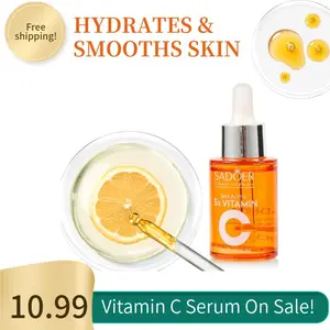 5X Vitamin C Face Serum, 5 in 1 Active VC+,Skincare for Brightening, Moisturizing, Pore Care – Hydration & Nourishing Facial Essence, Gift for Women (30ml) Sensitive Moisture