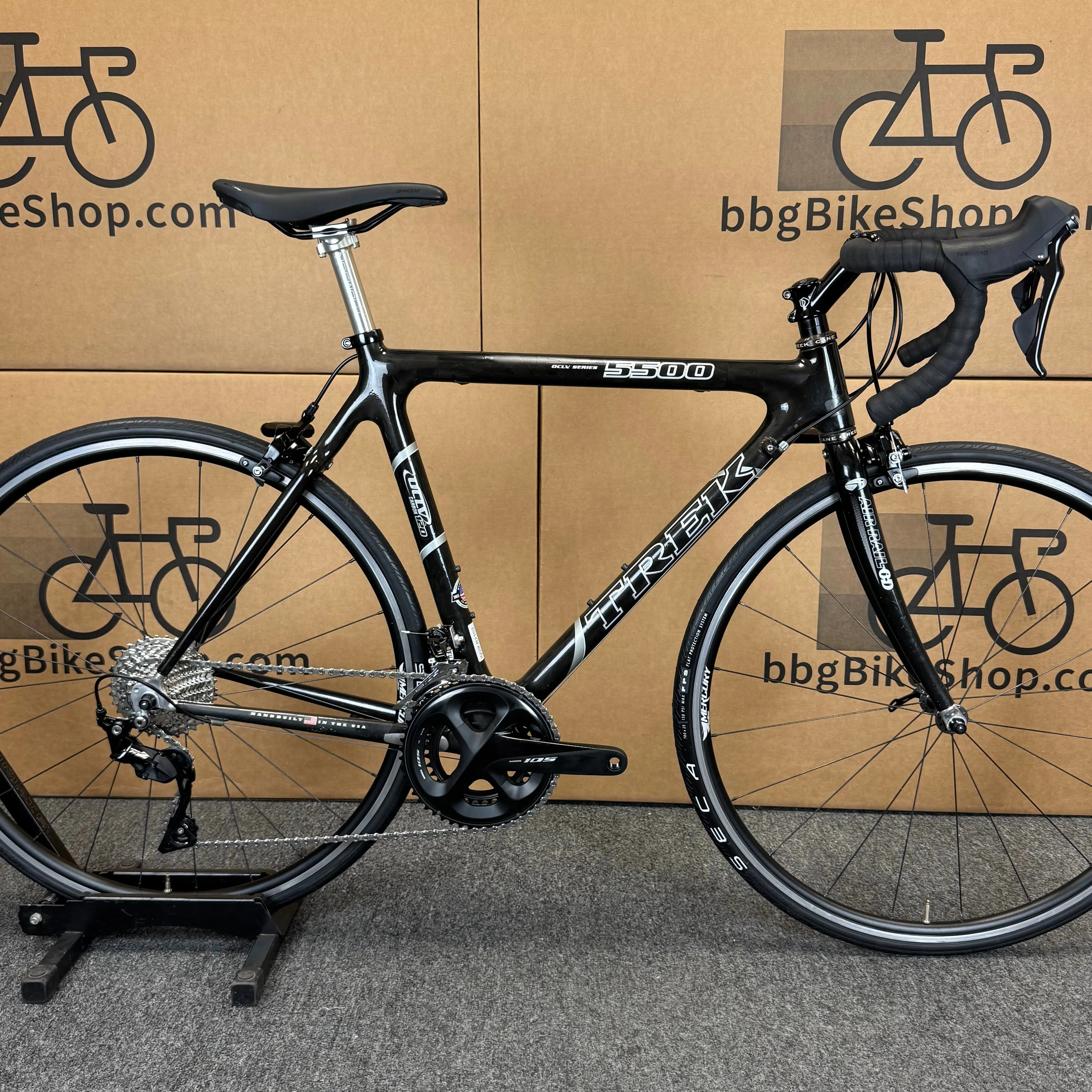 Used Trek 5500 OCLV 120, 11-speed Shimano 105, Carbon Road Bike-2003, 54cm