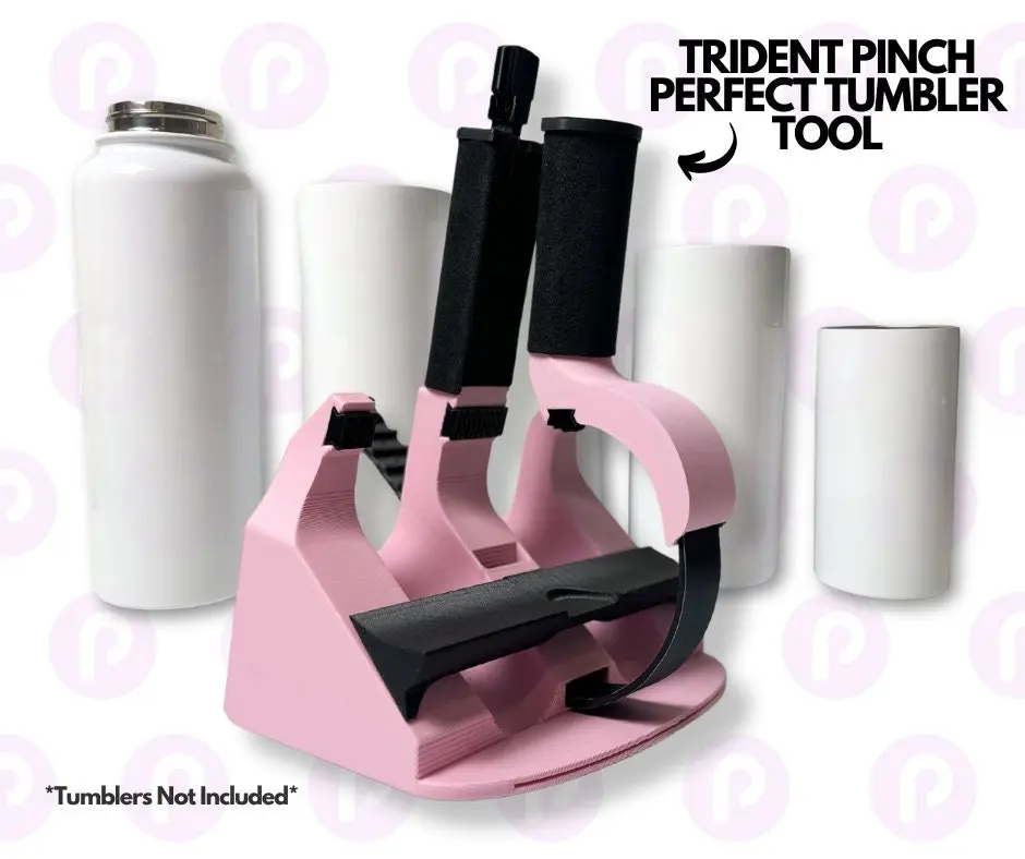 Trident Pinch Perfect Highlights - Ultimate Tumbler Sublimation Tool, 120z-40oz Skinny & Thick Tumblers