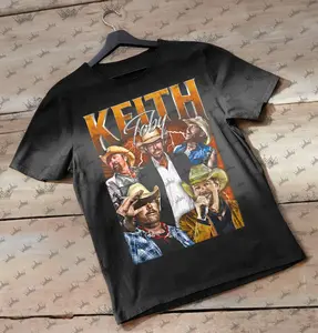 Toby Keith Vintage T-Shirt, Homage Retro 90s Graphic, Ideal Gift for Music Enthusiasts