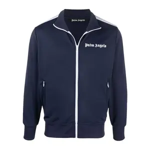 Palm Angels Track Jacket Navy Blue/White/Black SS22 (men) by StockX