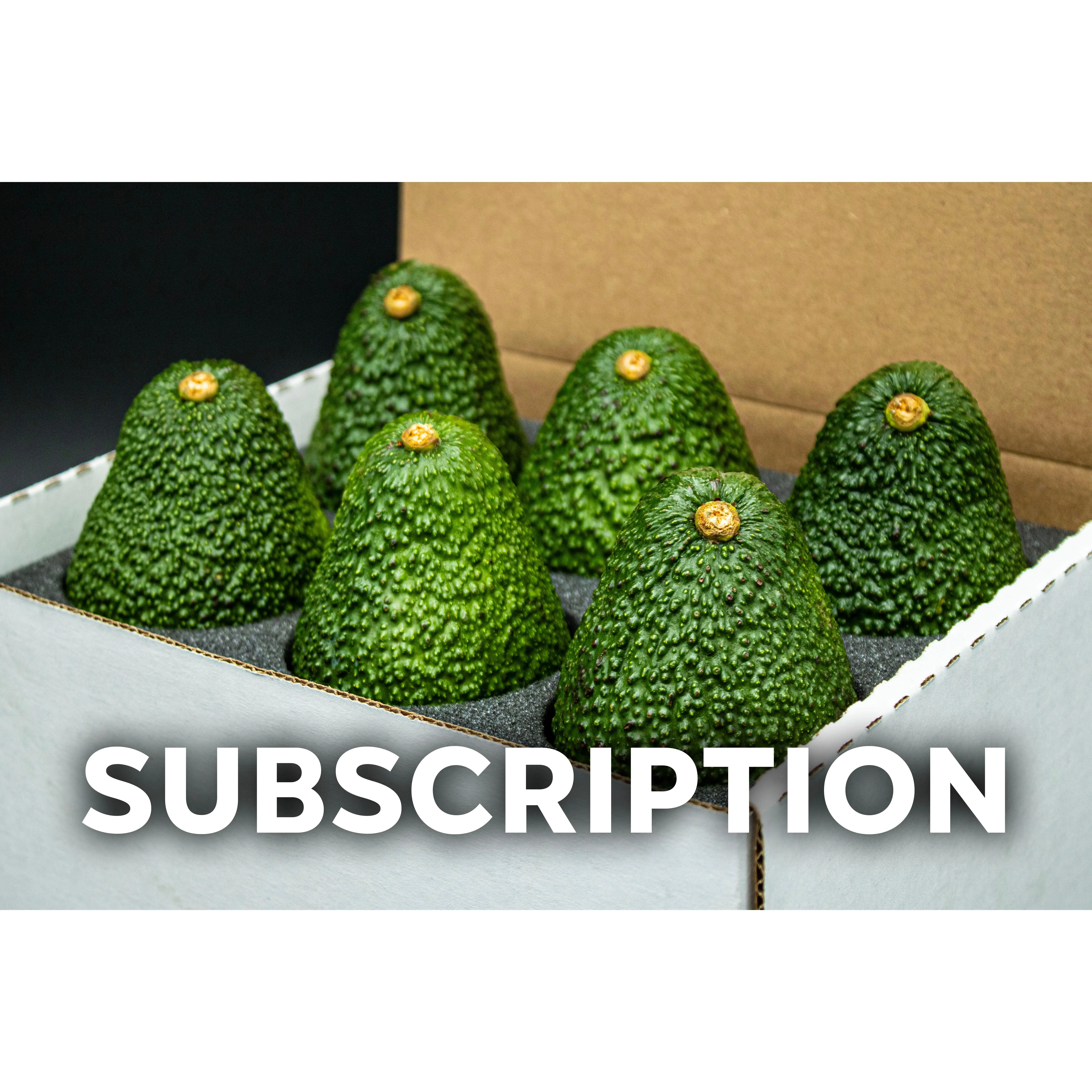 Monthly Subscription - 6 Large Avocados