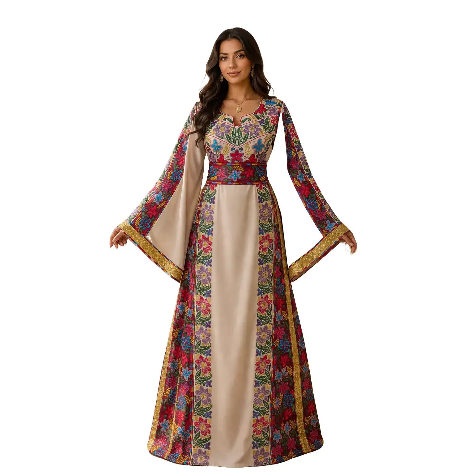 Nool Heritage Embroidered Thobe