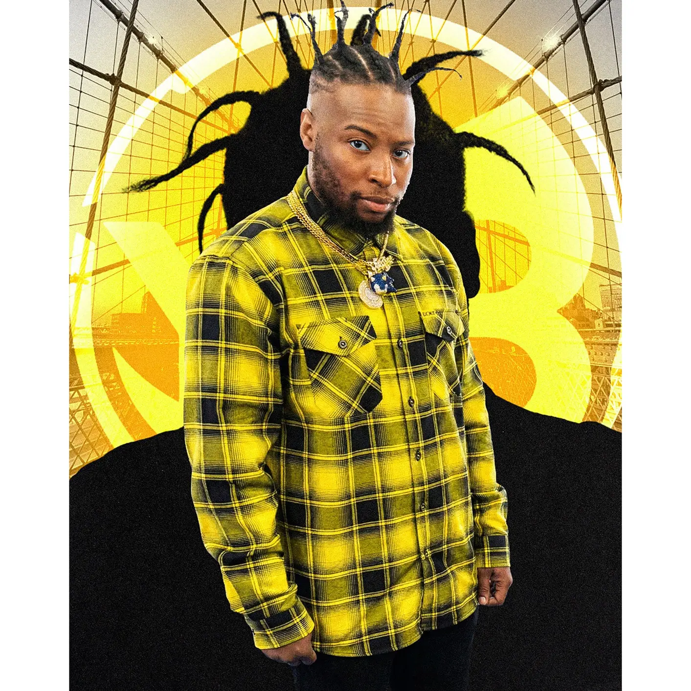 新品 GANGSTERVILLE CHECK SHIRTS YELLOW M chicano gangster flannel - TikTok Shop