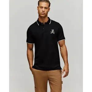 MENS INDIGO BUNNY PIQUE POLO - MT0100074