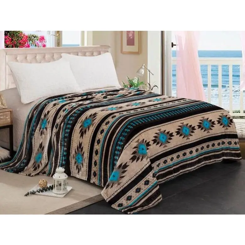 Southwest Aztec Fleece Blanket