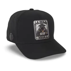 Black Sheep Snapback Hat "La Oveja Negra" | 3D Rubber Patch | Mad Monkey Scty.