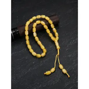 Unisex Geometric Vintage Prayer Beads Bracelet - 1 Pc Hand-Woven Rope Bracelet for Prayer, Divination, Fashion Accessories & Costume Jewelry, Unisex Fit