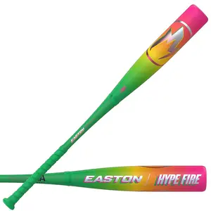 Easton 2026 Hype FIRE USA Baseball Bat, -10 Drop, 2 Pc. Composite, 2 5/8" Barrel, 30 Inch