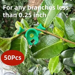 20-Pack Plant Gardening Bend Clips Degreeplantbender Adjustable Angle Shaping Tool for Greenery, Garden Tools, Plant Support Accessories