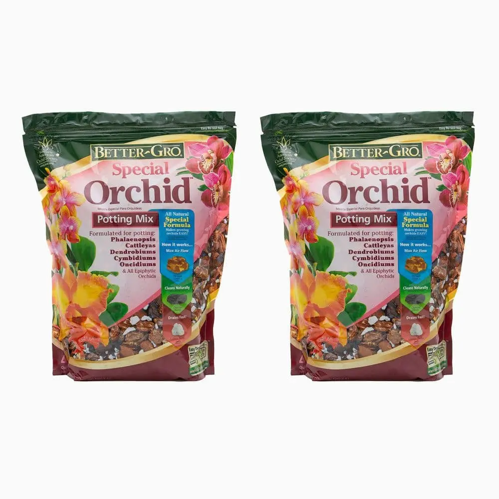 Better-Gro 4/8 Qt. Special Orchid Mix Twin Pack Better-Gro 4/8 Qt. Special Orchid Mix Twin Pack