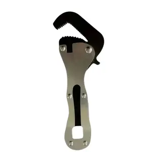Mini Adjustable Wrench with Storage Bag, Compact Self-Adjusting Steel Wrench for Small Spaces, DIY and Plumbing Work Tool