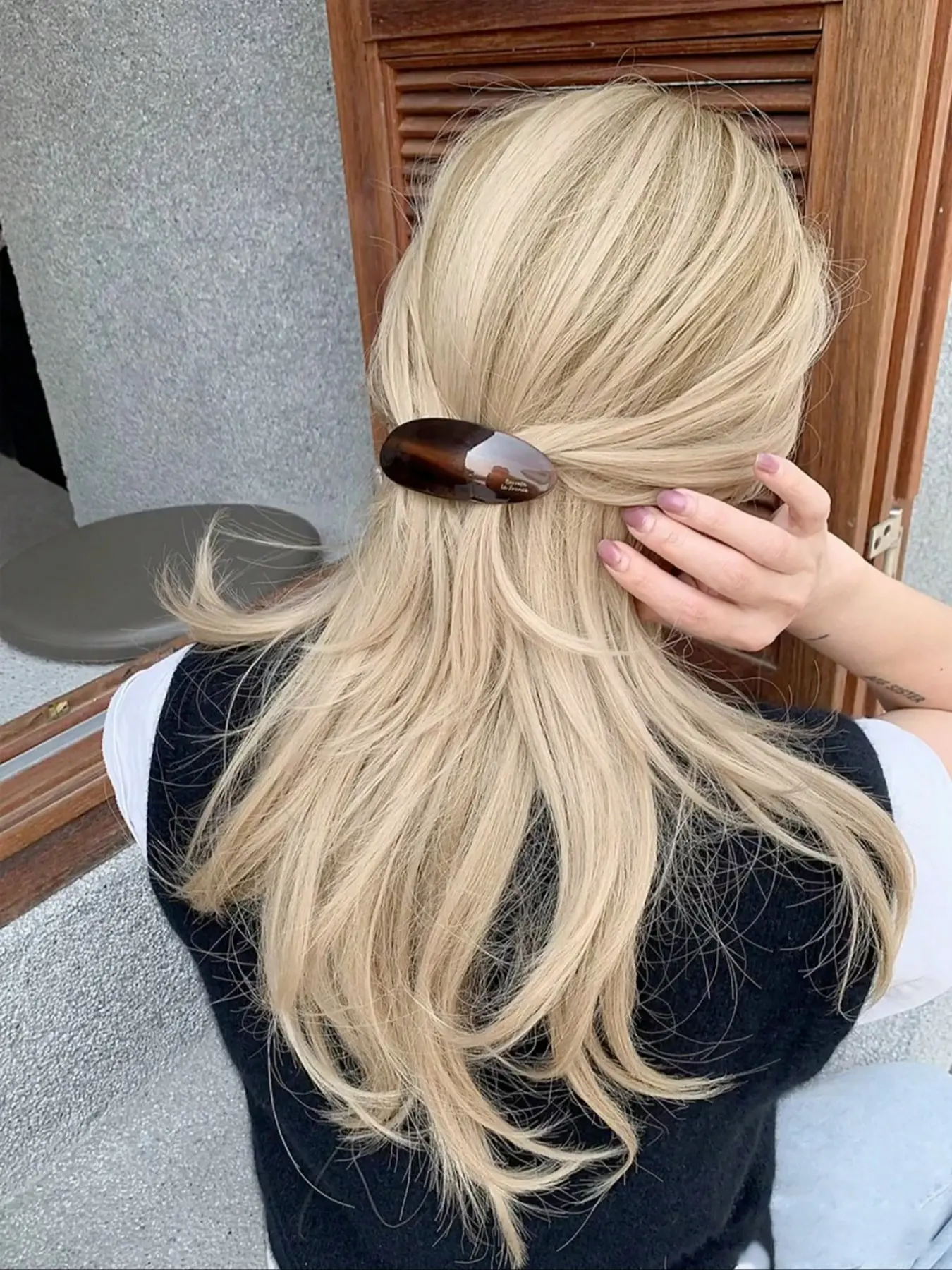 Korean Style Metal Hair Clip, Elegant Hair Accessory, Perfect for Daily Wear, Parties, Gifts, Stylish and Practical, Wedding Hair Decor
