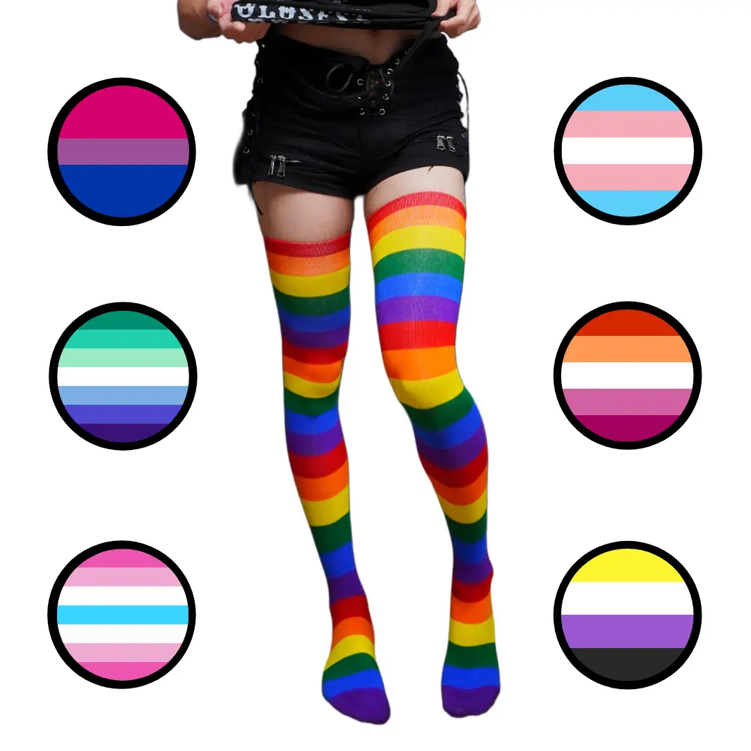 Pride Thigh Highs