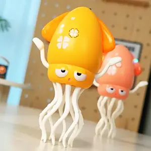 USB Rechargeable Dancing Octopus Toy with Lights, Interactive Electric Toy Squid for Kids, Magic Dancing Sensory Play