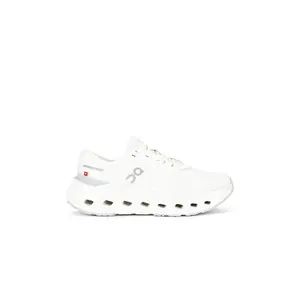On Cloudrunner 3 Sneaker in White & Ivory