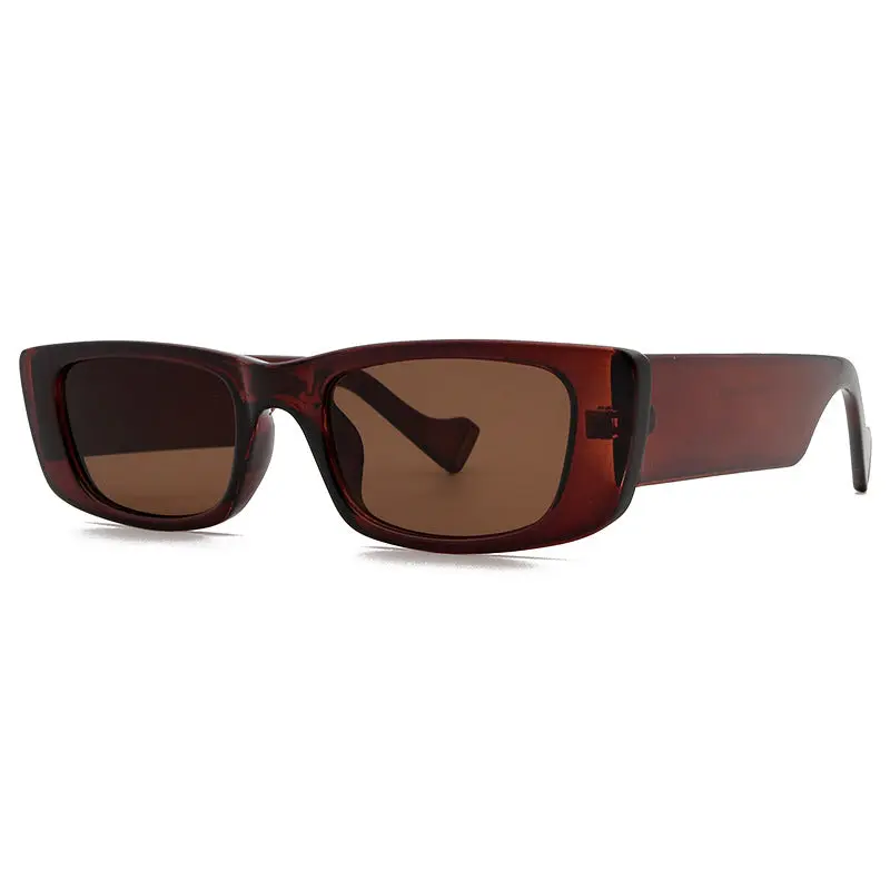 Aura Retro Rectangle UV400 Sunglasses