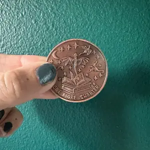 Reader Decision Coin - Solid Metal - Bookish Gift