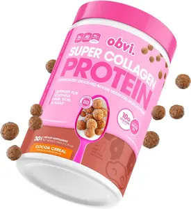 Collagen Peptides, Protein Powder, Keto, Gluten and Dairy Free, Hydrolyzed Grass-Fed Bovine Collagen Peptides, Supports Gut Health, Healthy Hair, Skin, Nails (30 Servings) (Cocoa Cereal)