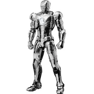 Threezero - Marvel: The Infinity Saga - DLX - Iron Man Mark 2 (Chrome Edition) Action figurine/statue  [COLLECTIBLES] Action figurine/statue