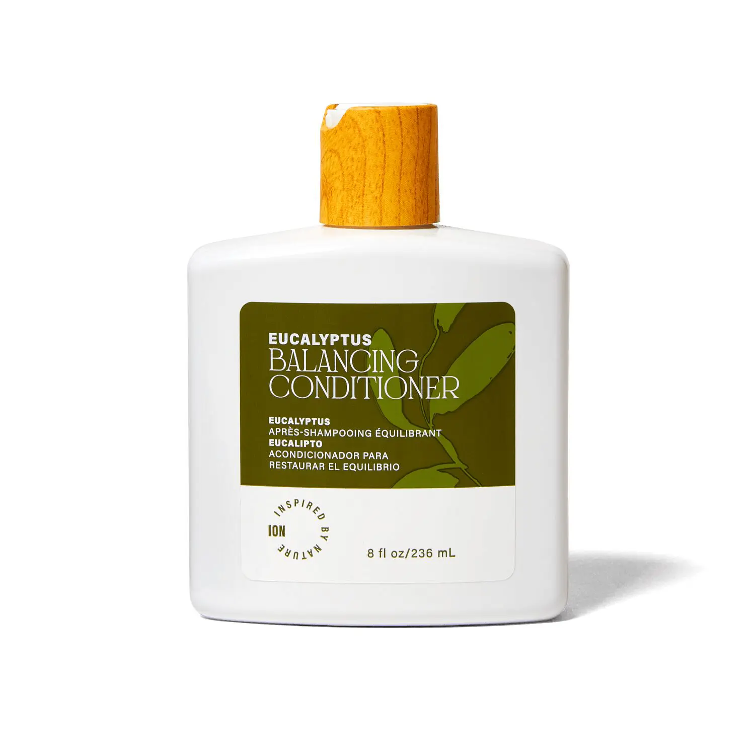 ion Eucalyptus Balancing Conditioner, adds moisture and softness, helps with manageability, Vegan, Paraben Free, 8 Fl Oz