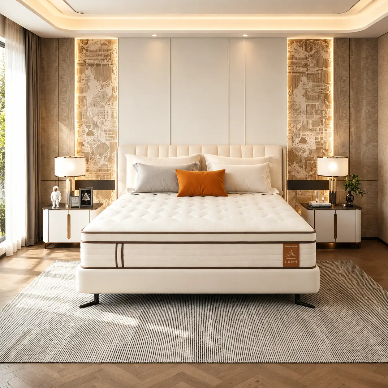 【SummerWins】12 Inch Hybrid Mattress Full Queen King | Memory Foam & Innerspring Bed, Medium Firm Lumbar Support, Highly Breathable I deal for Home Bedroom & Hote l King Size Mattress I Weekly Sale Perfect Father’s Day Gift