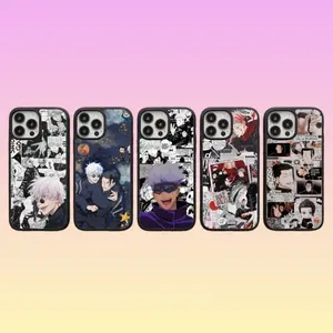 Gojo Satoru Phone Case Jujutsu Kaisen JJK Suguru Cover, Compatible with iPhone X, 11, 12, 13, 14, 15, 16, 17 & more