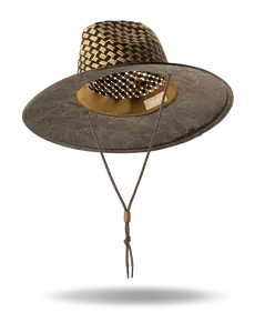 Lana Lifeguard Straw Hat in Brown