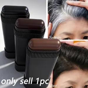 Multi-shade Hair Dye Stick for Gray Hair Coverage Root Touch Up Fits All Hair Colors Natural Buildable Pigment One-time Hair Touch-Up Stick