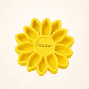 FreezSunflower - Interactive Frozen Sunflower Dog Chew For Tough Chewers