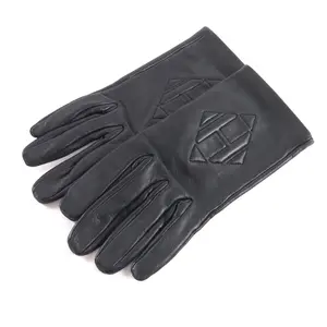 Pre-owned HERMÈS Lambskin Small Leather Goods Hermes Gloves