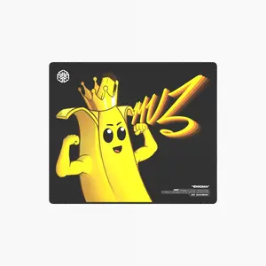 4D Gaming Mousepad 19x16 Performance 4D X MUZ with 5MM Thick Surface and Textured Anti-Slip Base