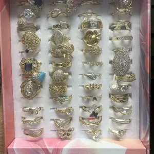 48 pcs mix and assorted sizes Ring Box