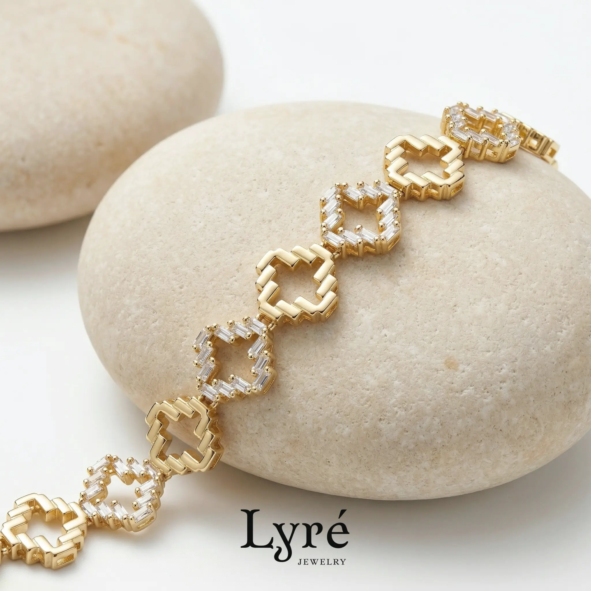 Lumi Baguette Mosaic Bracelet | BRC002