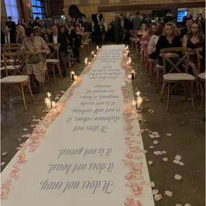 1 Corinthians 13:4-7 Wedding Aisle Runner