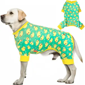 KYEESE Cozy Pajamas with Duckie for Petlovers, Soft Summer Sleepwear for Dogs with Sensitive Skin, Summervibes