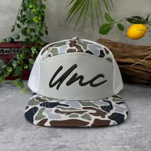 UNC Embroidered Trucker Hat, North Carolina Tar Heels Mesh Snapback Cap, Adjustable Baseball Hat, College Sports Fan Gift for Men Women