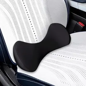 Car Lumbar Support Pillow & Memory Foam Driver Seat Cushion for Sciatica Pain Relief, Suitable for Cars, Offices, Wheelchairs, and Homes