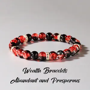 Prosperous Wealth Bracelets - Fashionable Costume Jewelry Bangles for Wealth Attraction, Enhance Energy, and Elegant Style