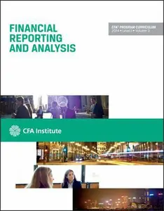 USED-CFA Program Curriculum, Level 1, Vol. 3: Financial Reporting and Analysis by Cfa Institute (Paperback)