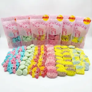 Bubs Swedish Candy HUGE BUBS BUNDLE - ALL FLAVORS - ½ Pound Bags Sweet Strawberry Pomegranate Banana Toffee Sour Vegan Non-GMO Import from Sweden