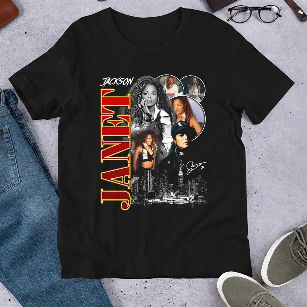 Janet Jackson Vintage Tour Concert T-Shirt (3)