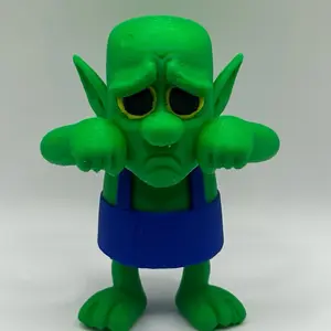 Crying Goblin Clash Meme Desk Figure