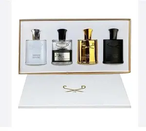 CREED Luxury EDP Collection 4-PACK FRAGRANCE SET Iconic Rare Perfumes in Elegant Gift Box Regular Edition