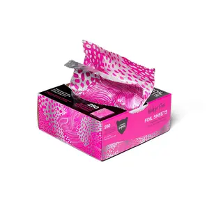 Strawberry Leopard Wild For Pink HALF Size Pattern Foil Sheets 5x10.75" 250 ct