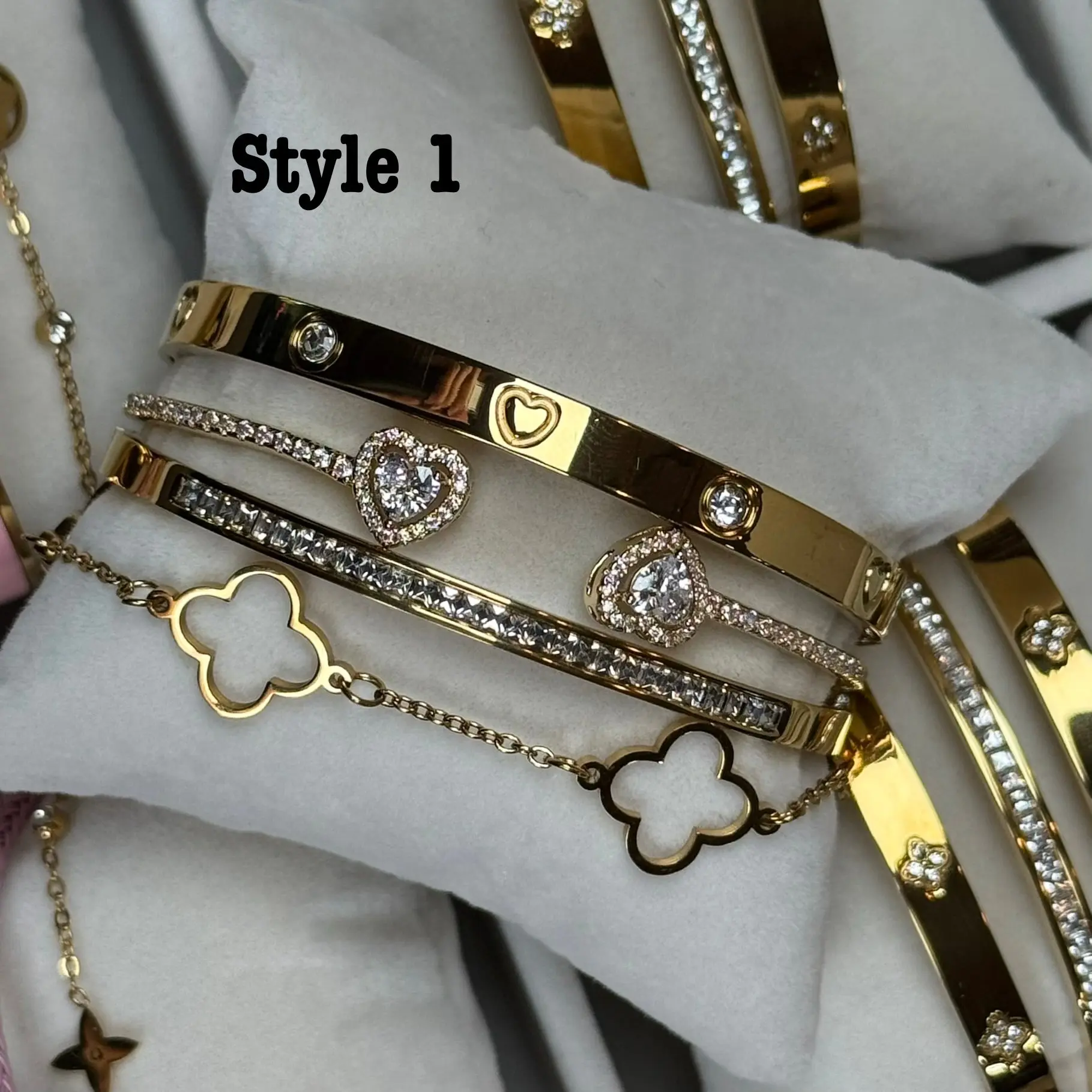 Gold bangle Sets